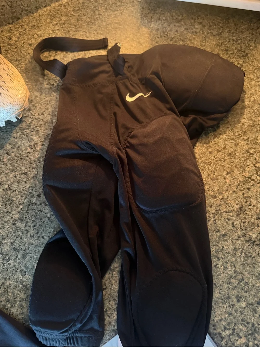 Nike Black Padded Kids Overalls with Straps